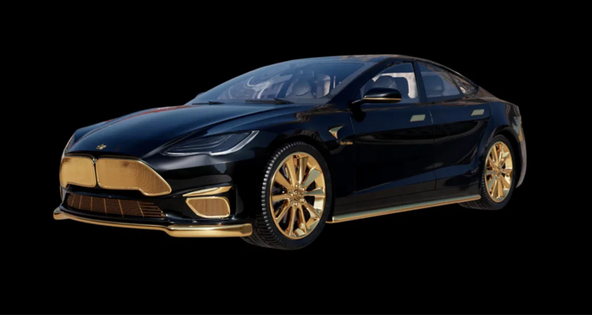 奢華版特斯拉 Caviar Model S Plaid+