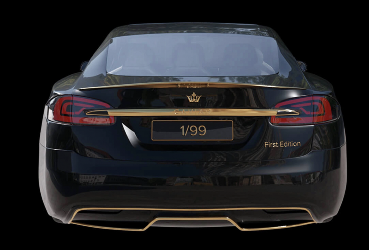 奢華版特斯拉 Caviar Model S Plaid+