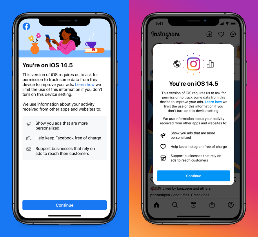 iOS 14.5 追蹤透明度 臉書 IG