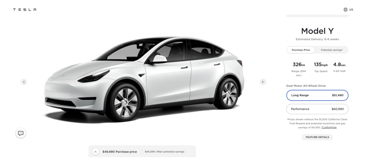 特斯拉 Tesla model3 modelY 漲價