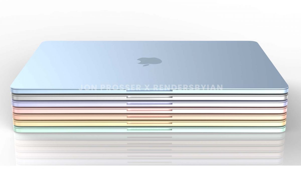 彩色 MacBook Air