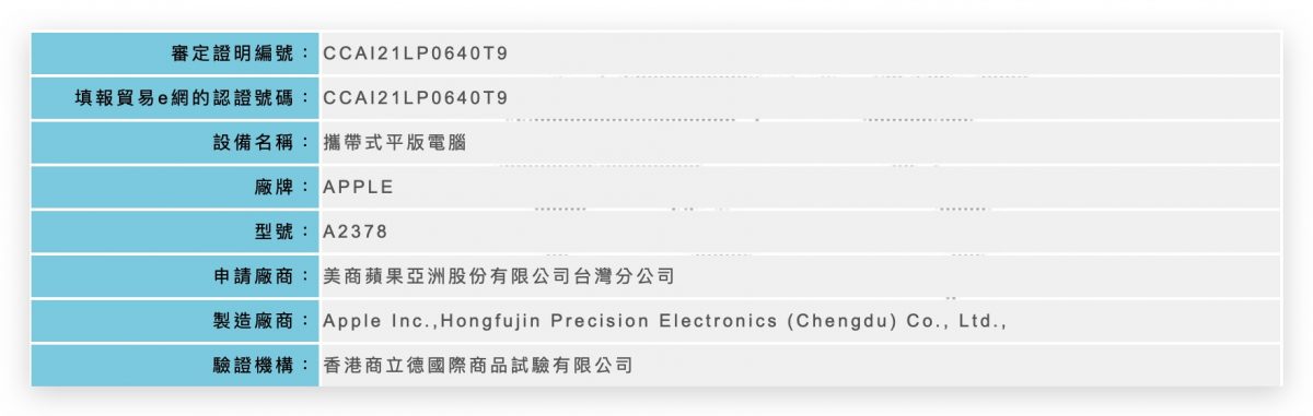 iPad Pro NCC