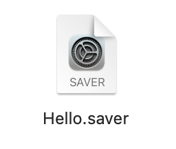 iMac Mac hello 螢幕保護程式 screen saver 