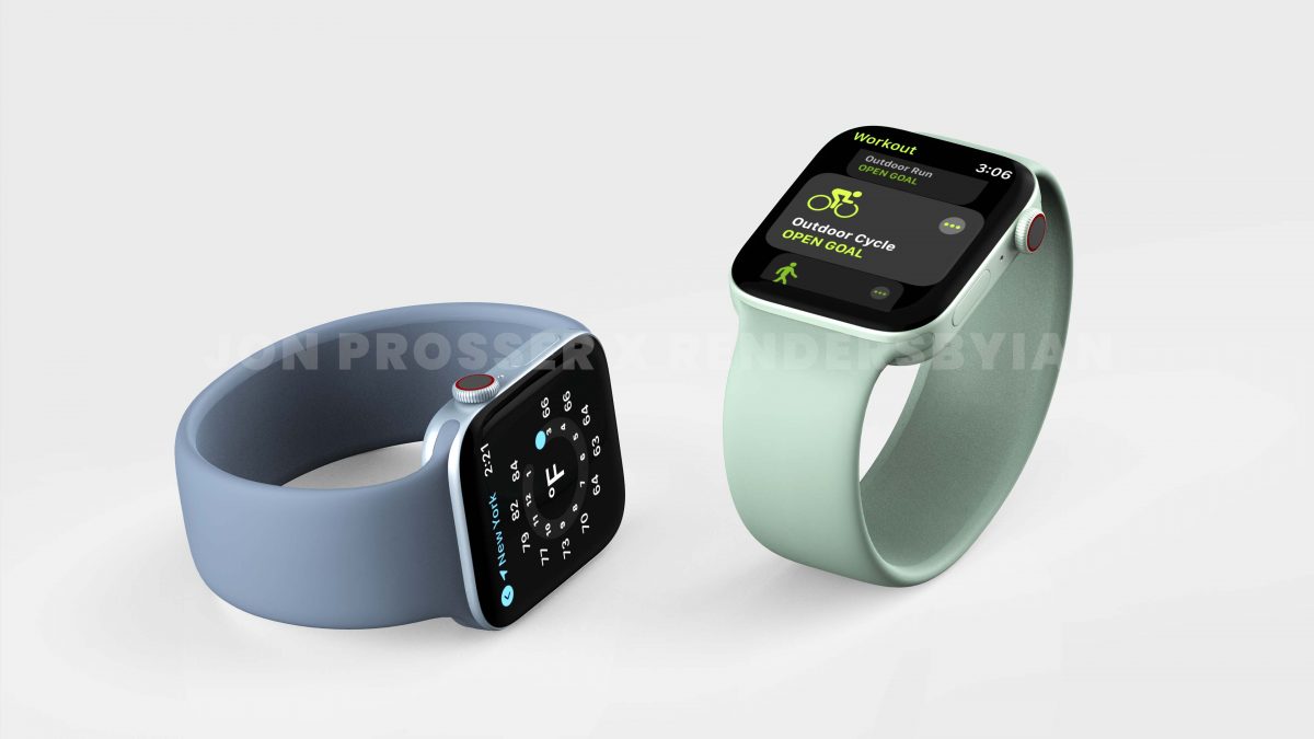 Apple Watch 7 外型
