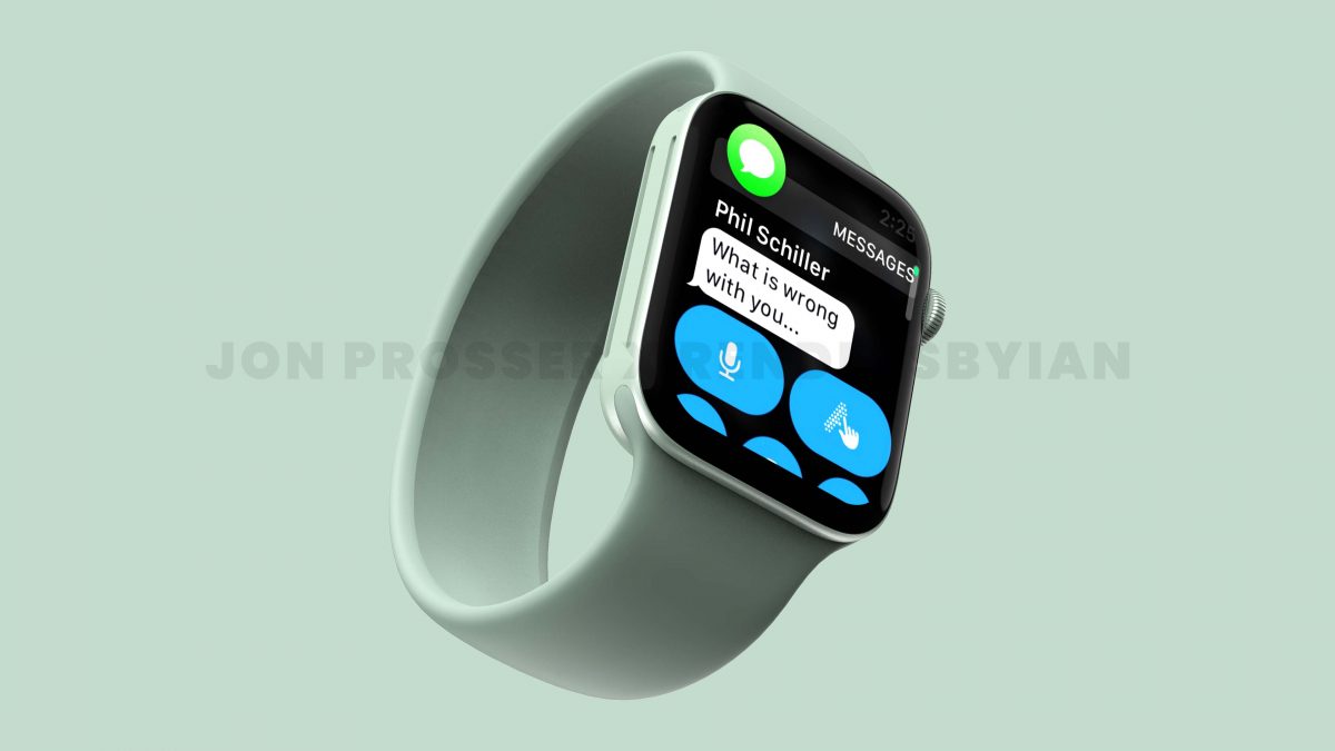 Apple Watch 7 外型