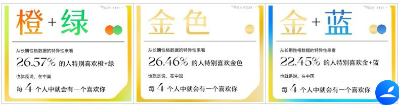 你的性格主導色金色