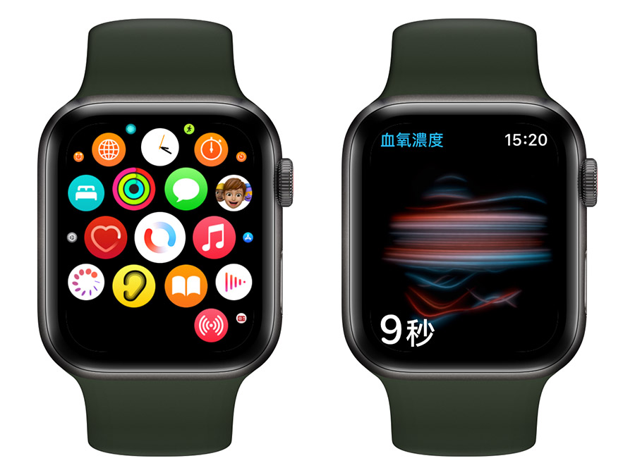 Apple Watch 測血氧