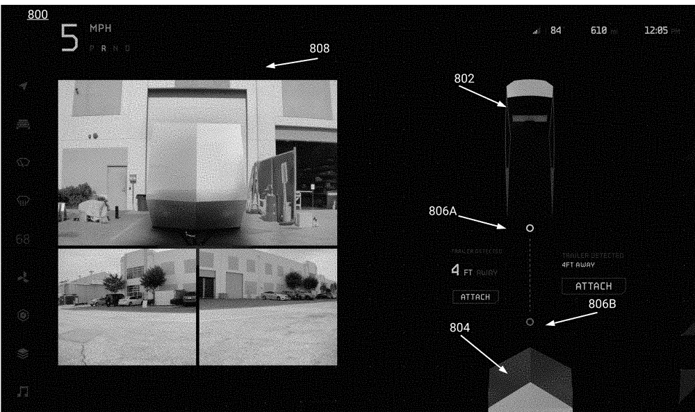 特斯拉 Tesla cybertruck 使用者介面 UI