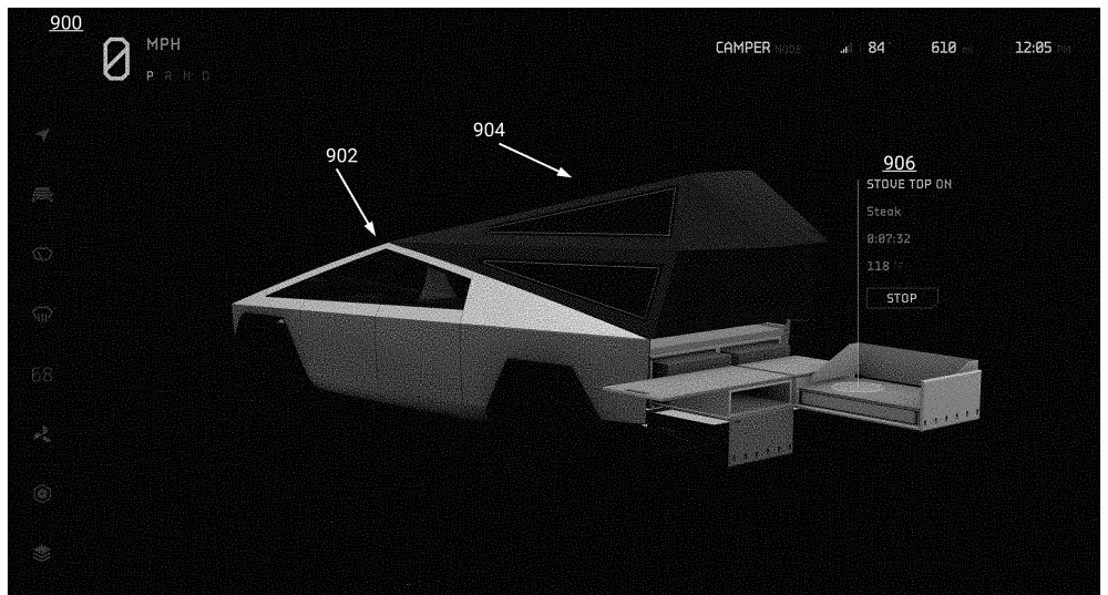特斯拉 Tesla cybertruck 使用者介面 UI