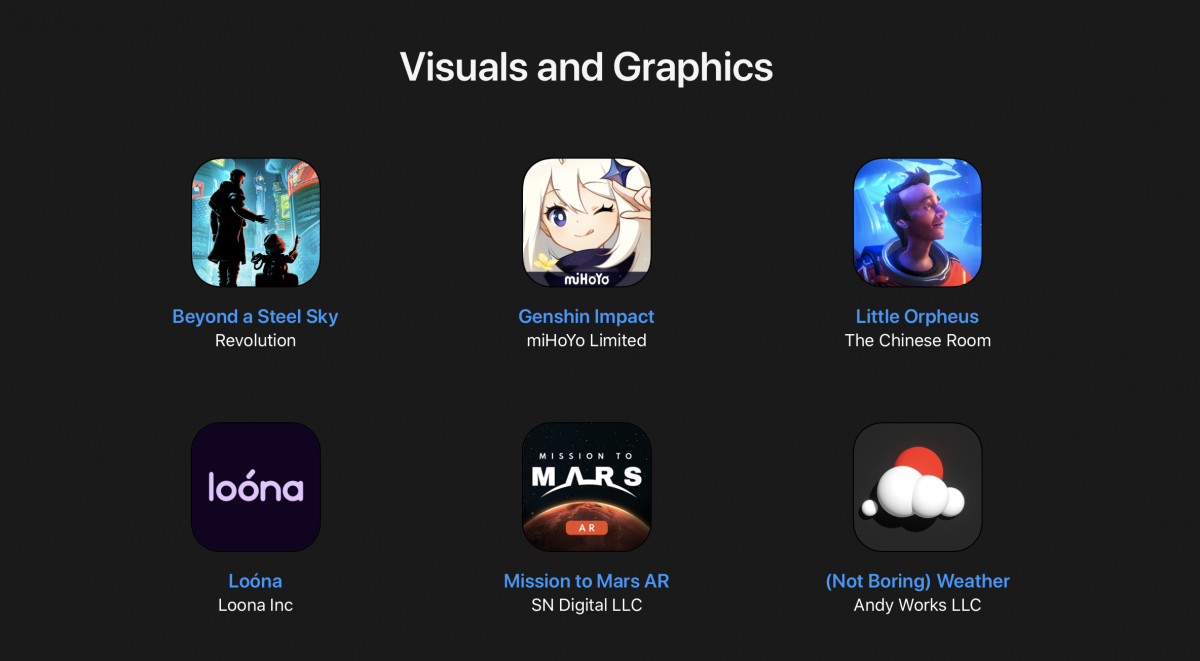 Apple Design Award 2021