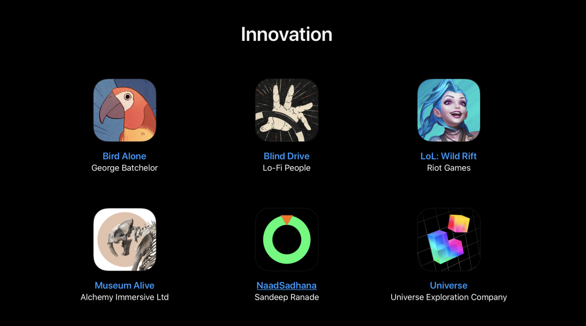 Apple Design Award 2021
