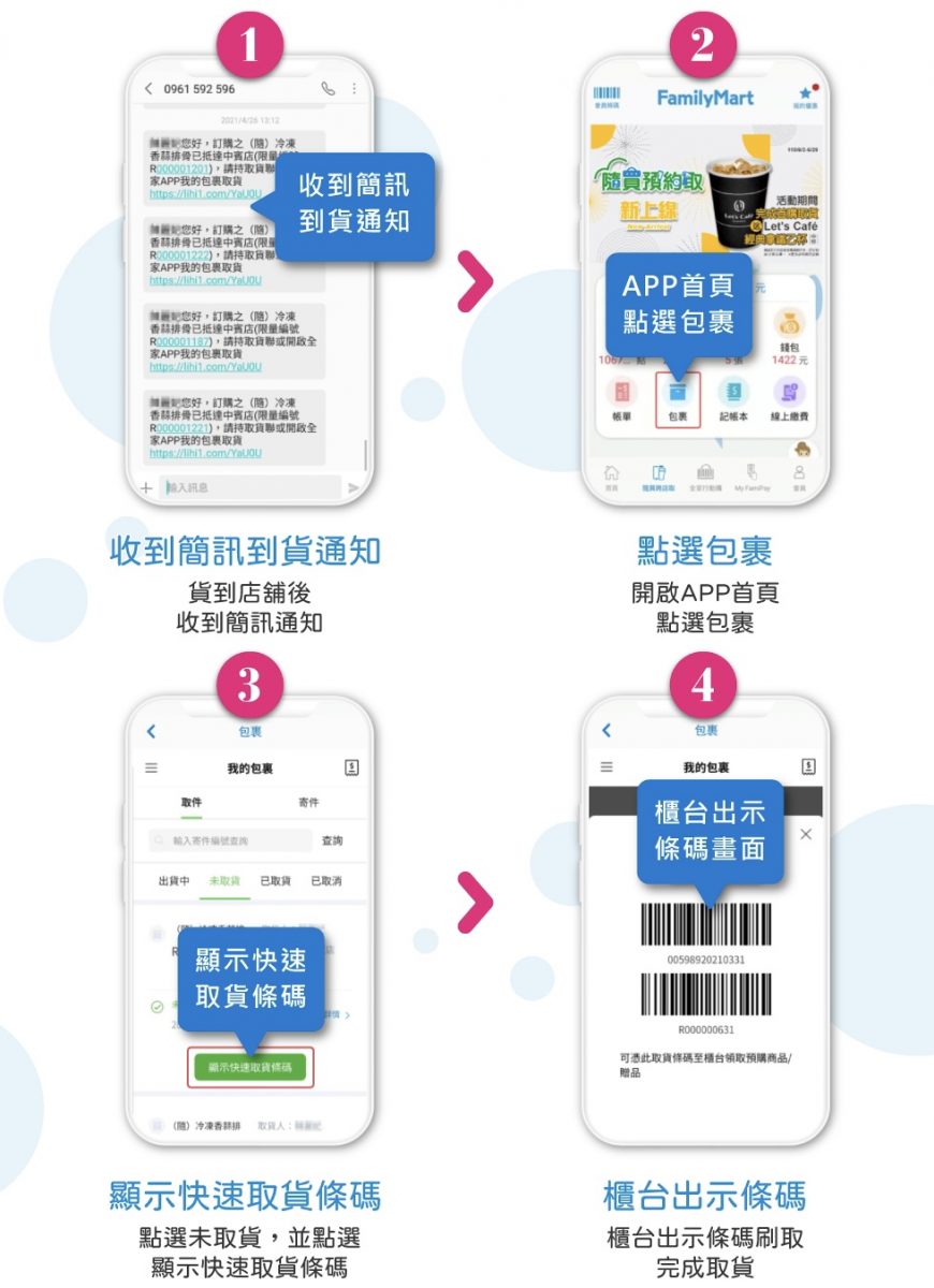 全家app,隨買預約取,隨買跨店取2.0