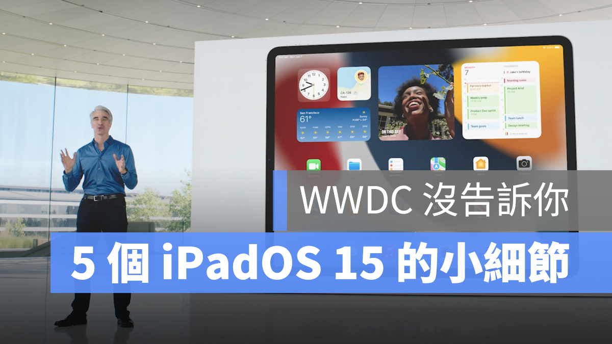WWDC 2021 iPadOS 15
