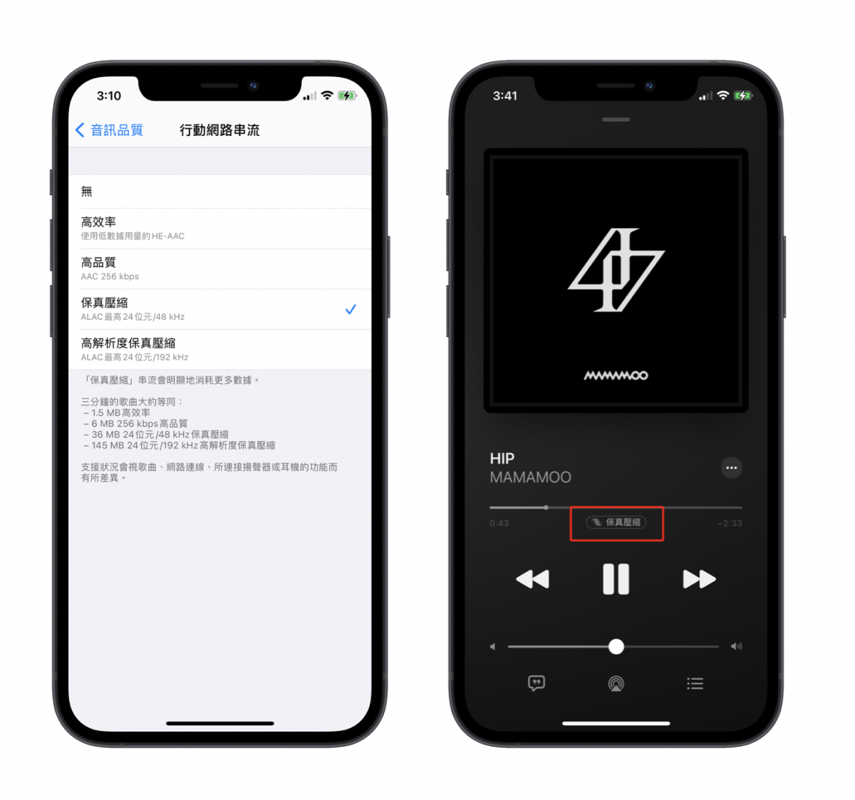 Apple Music 杜比全景聲 保真壓縮音訊 無損音樂 iPhone iPad Mac