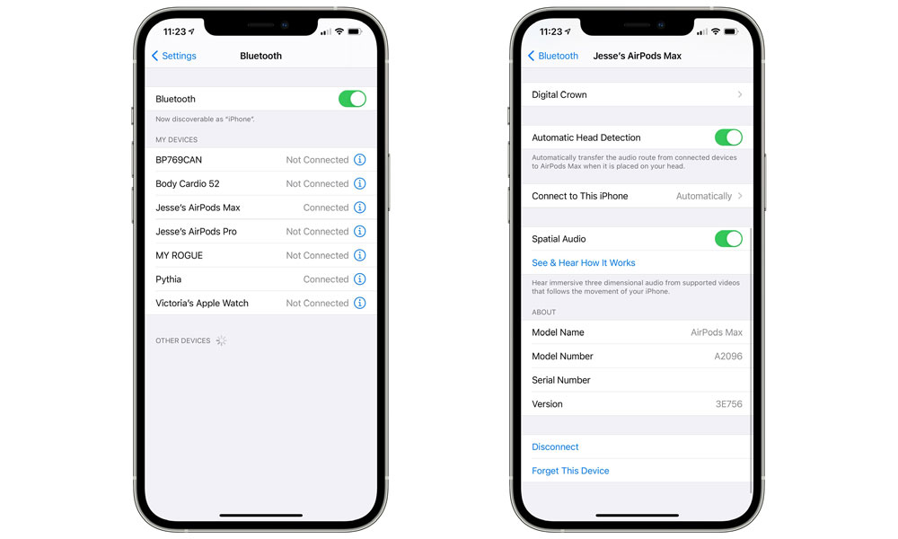 AirPods Max 韌體更新