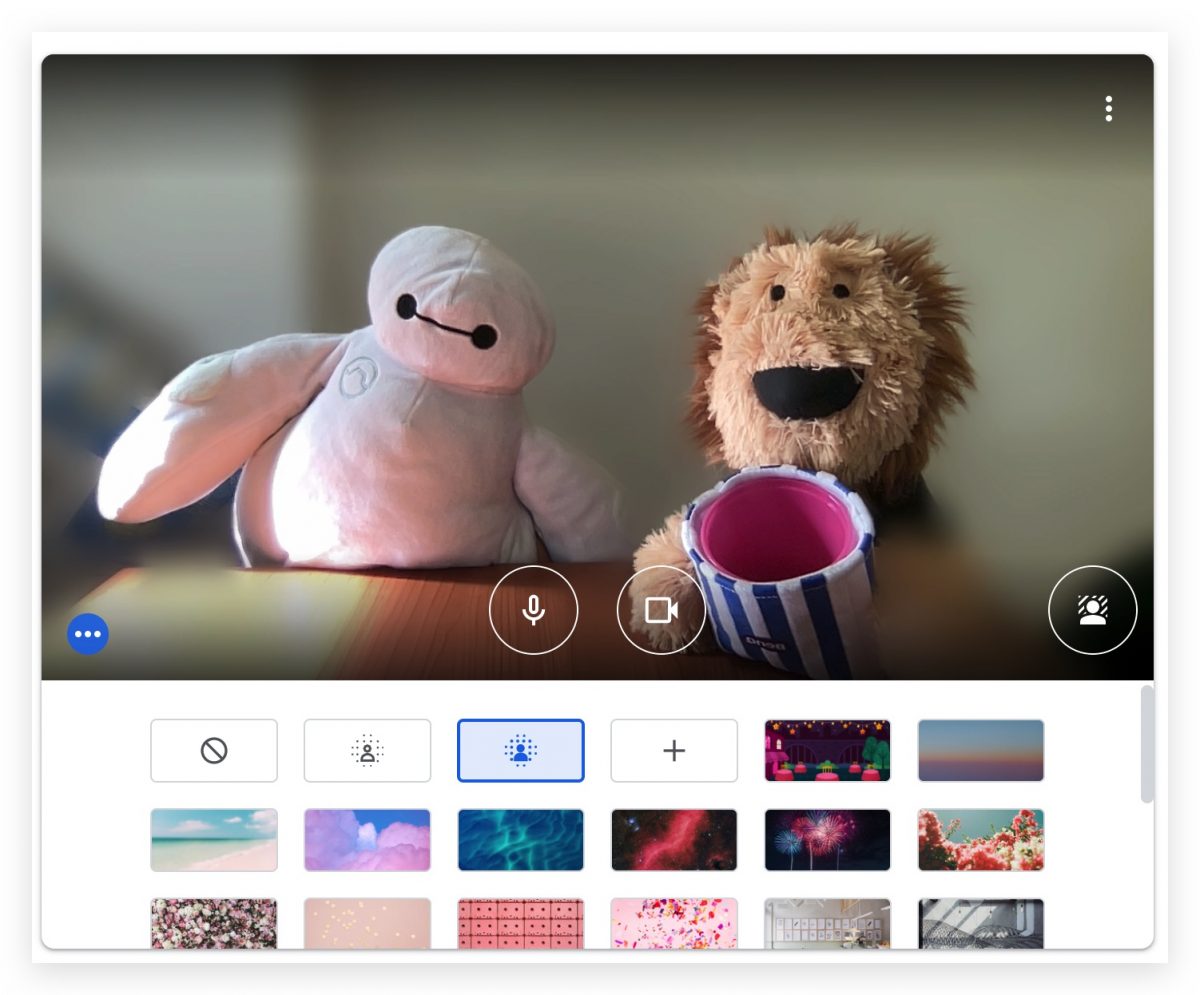 Google Meet Zoom 換背景