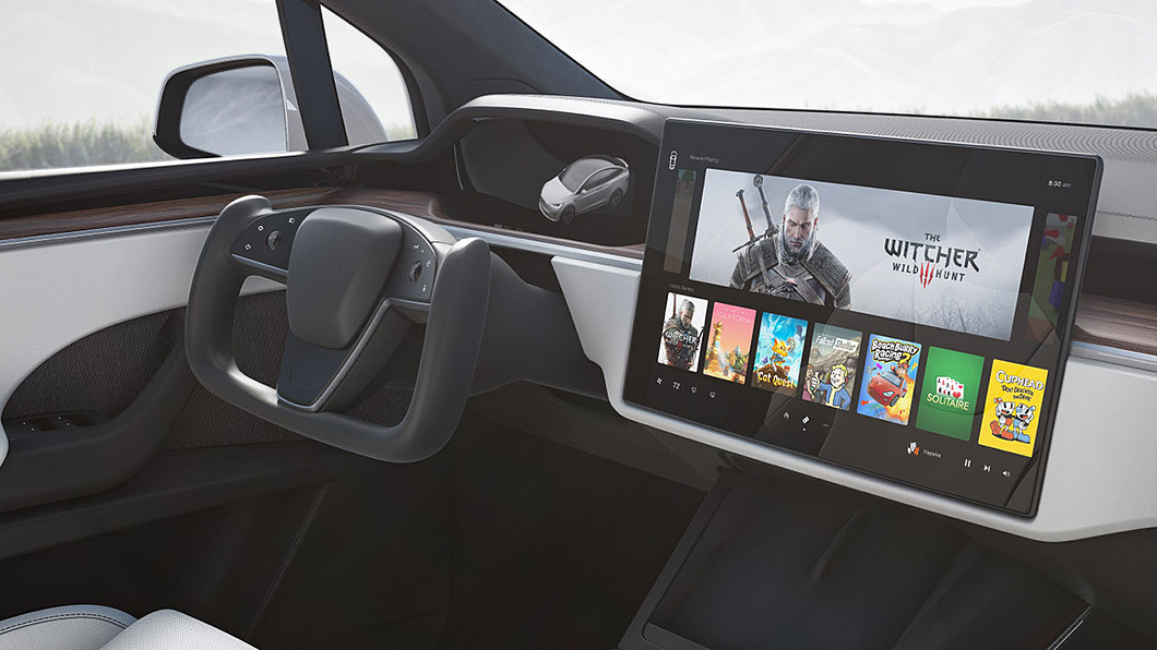特斯拉 Tesla Model S Yoke 方向盤