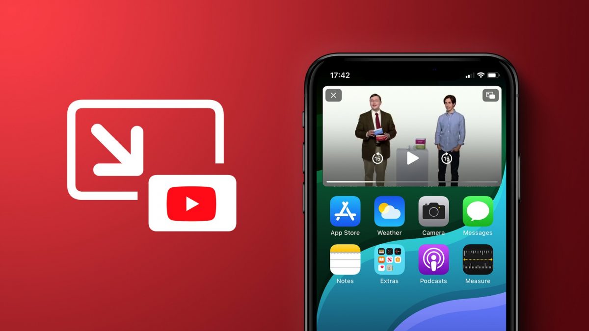 YouTube 子母畫面