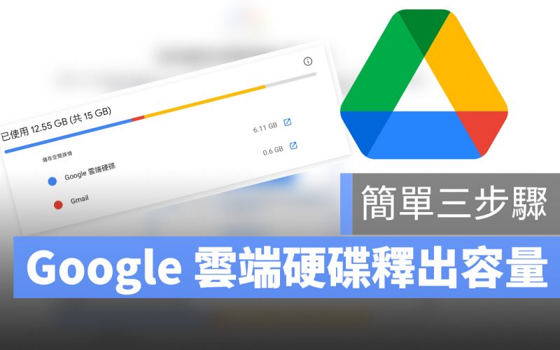 Google 雲端硬碟容量不足？教你三招釋出硬碟空間