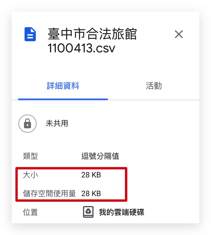Google 雲端硬碟 釋出容量 容量不夠