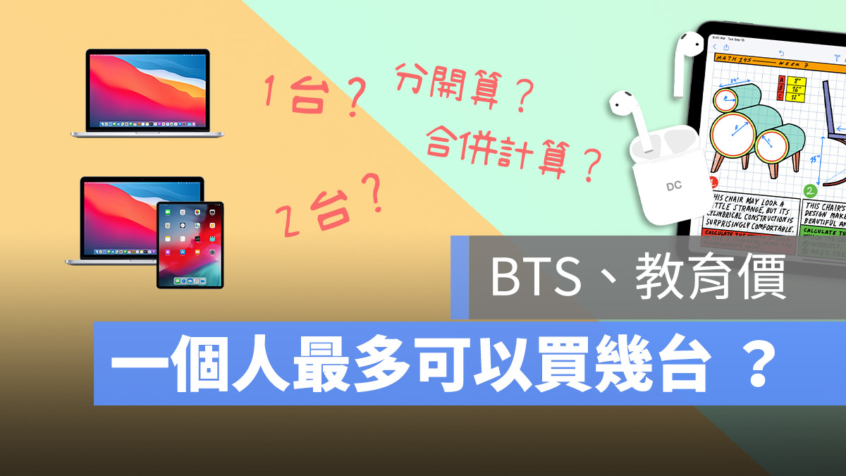 Back To School 可以買幾台