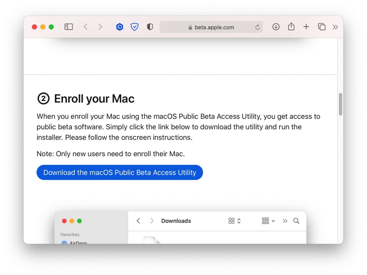 macOS public beta 下載