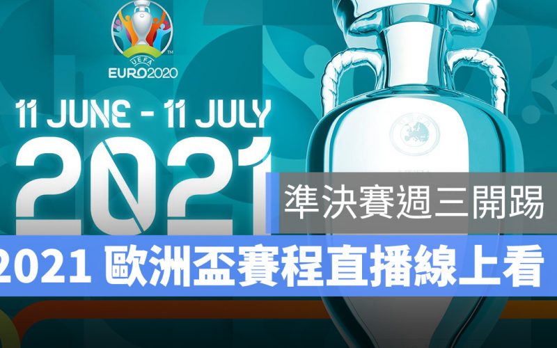 歐洲盃 2021 Uefa euro 2021 直播 線上看