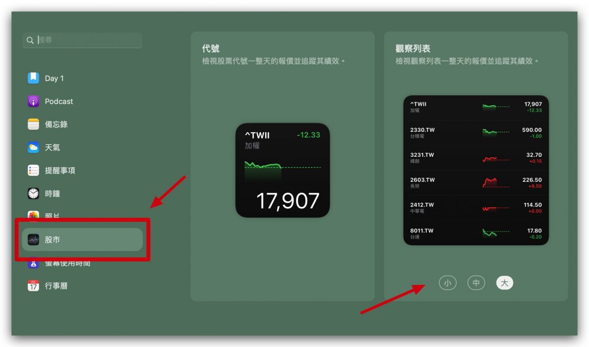 Mac 台股 股市 看盤