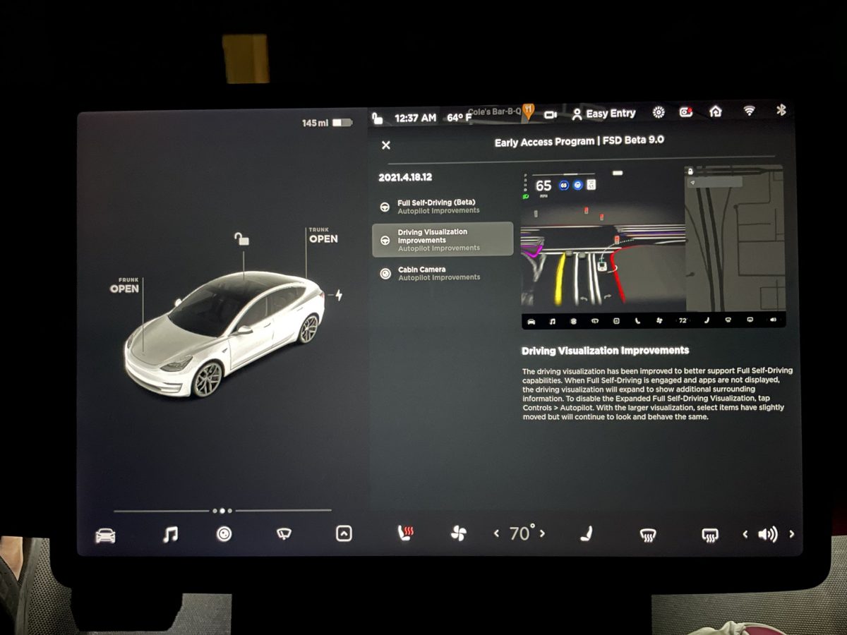 特斯拉 FSD Beta v9 正式發佈