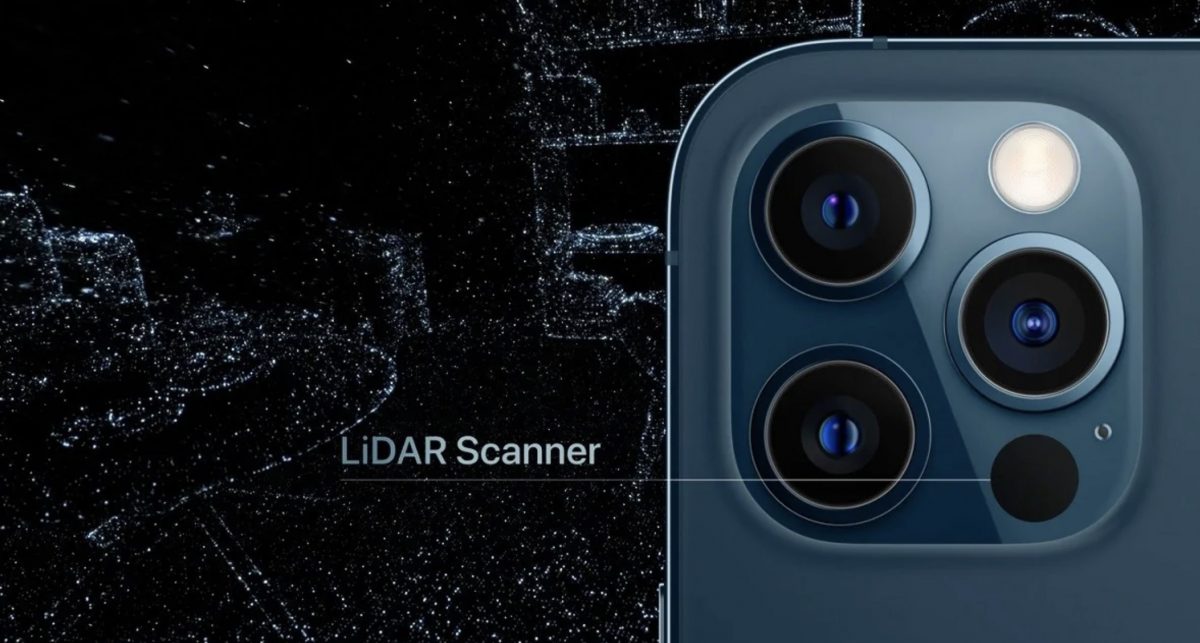 LiDAR iPhone 13