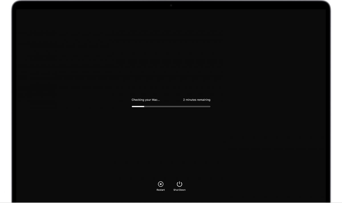 Apple 診斷 Mac 硬體問題