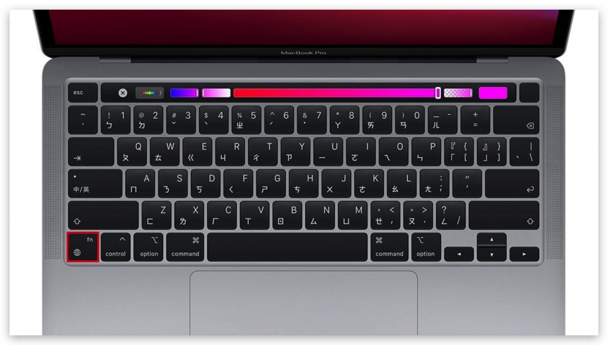 MacBook Pro Touch Bar 技巧