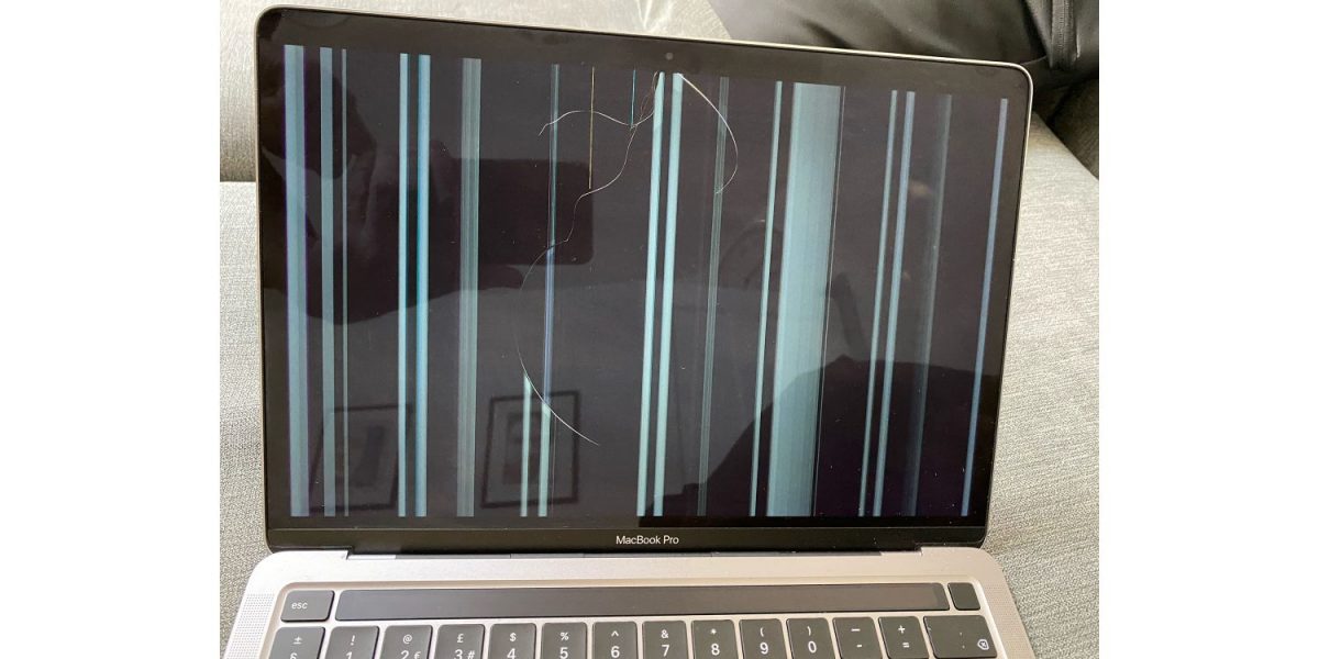 M1 MacBook Pro M1 MacBook Air 災情 螢幕裂痕