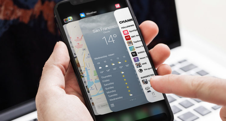 iPhone iOS 應用程式 後台關閉