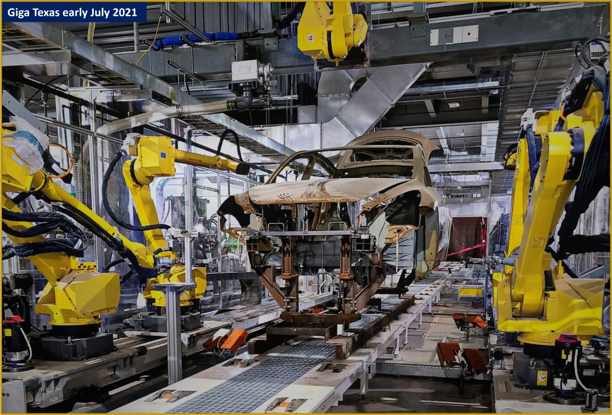 特斯拉 Tesla Model Y 生產