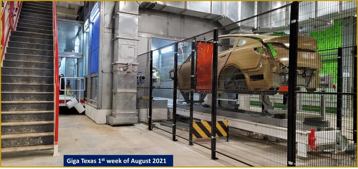 特斯拉 Tesla Model Y 生產