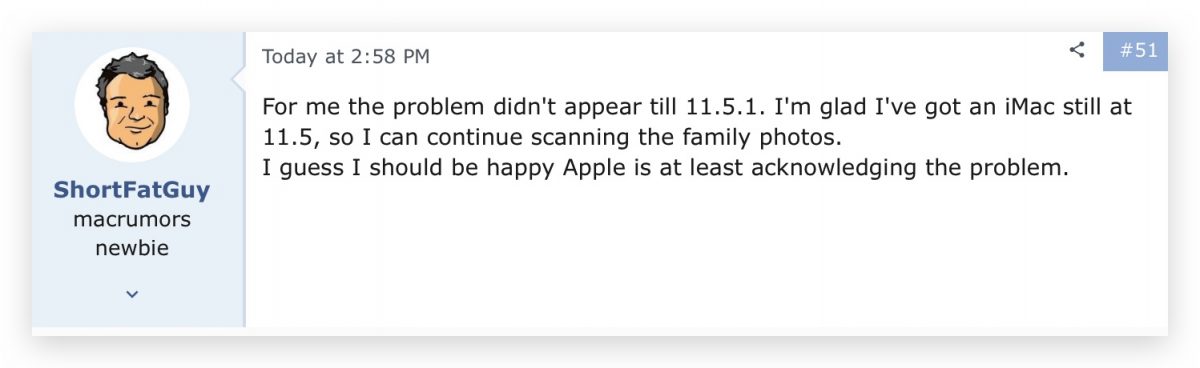 Mac 掃瞄器 系統錯誤
