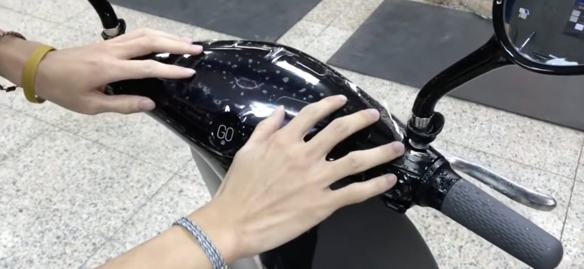 Gogoro 儀表板 脫模