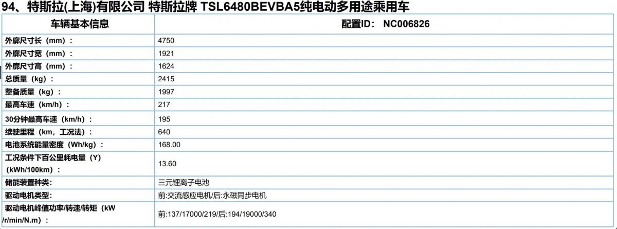 特斯拉 Tesla Model Y