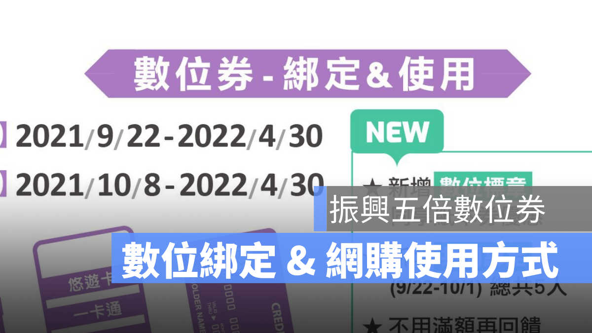 五倍券 數位券 網購 綁定