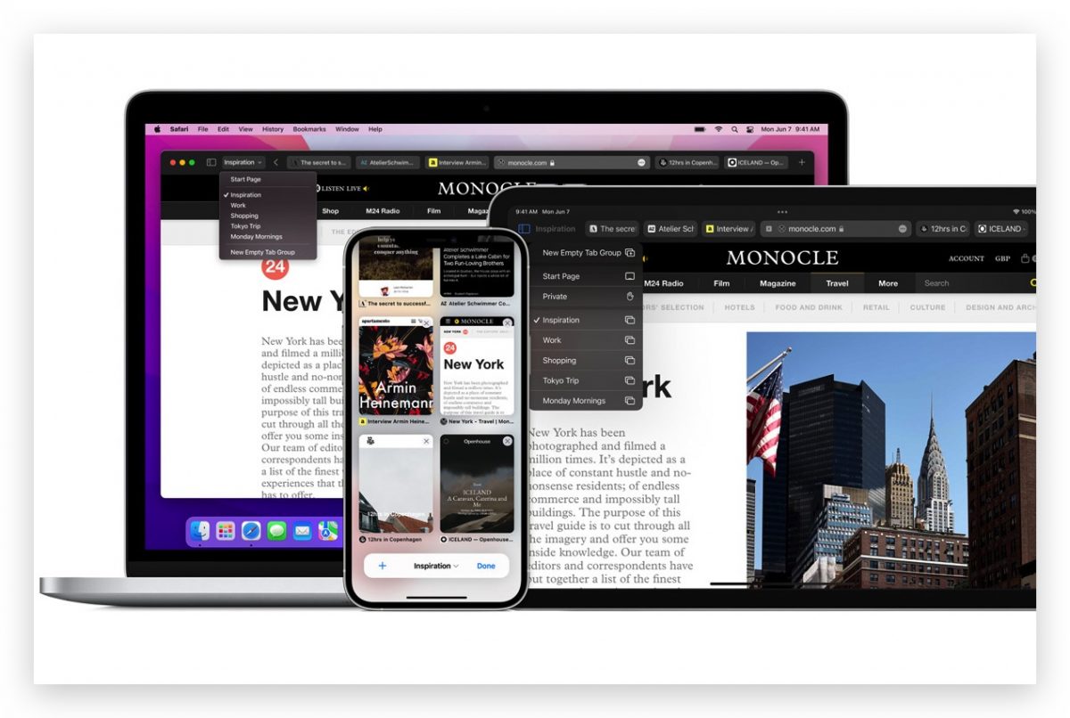macOS Safari 15