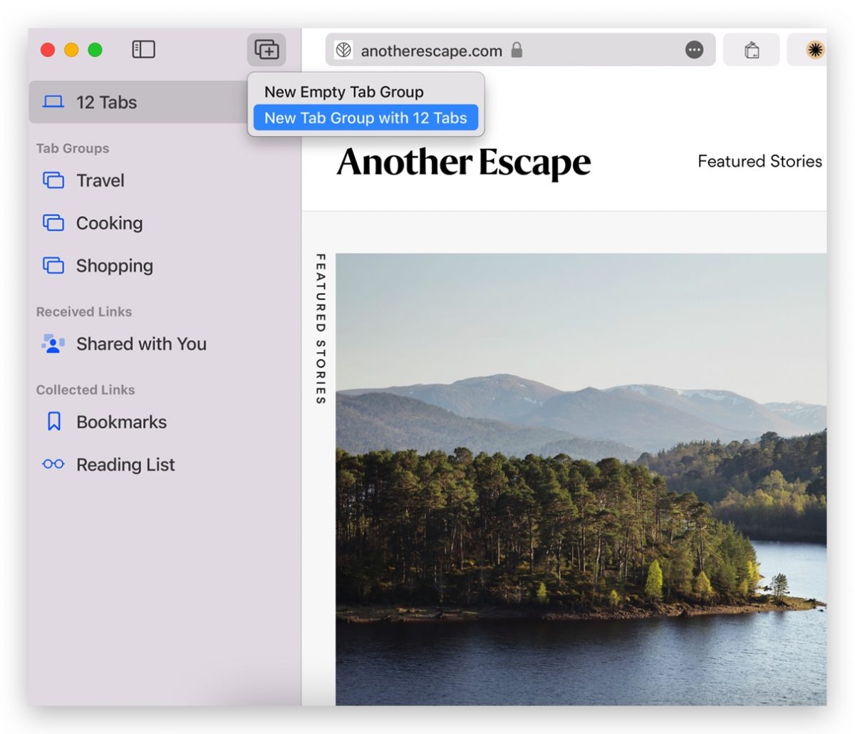 macOS Safari 15
