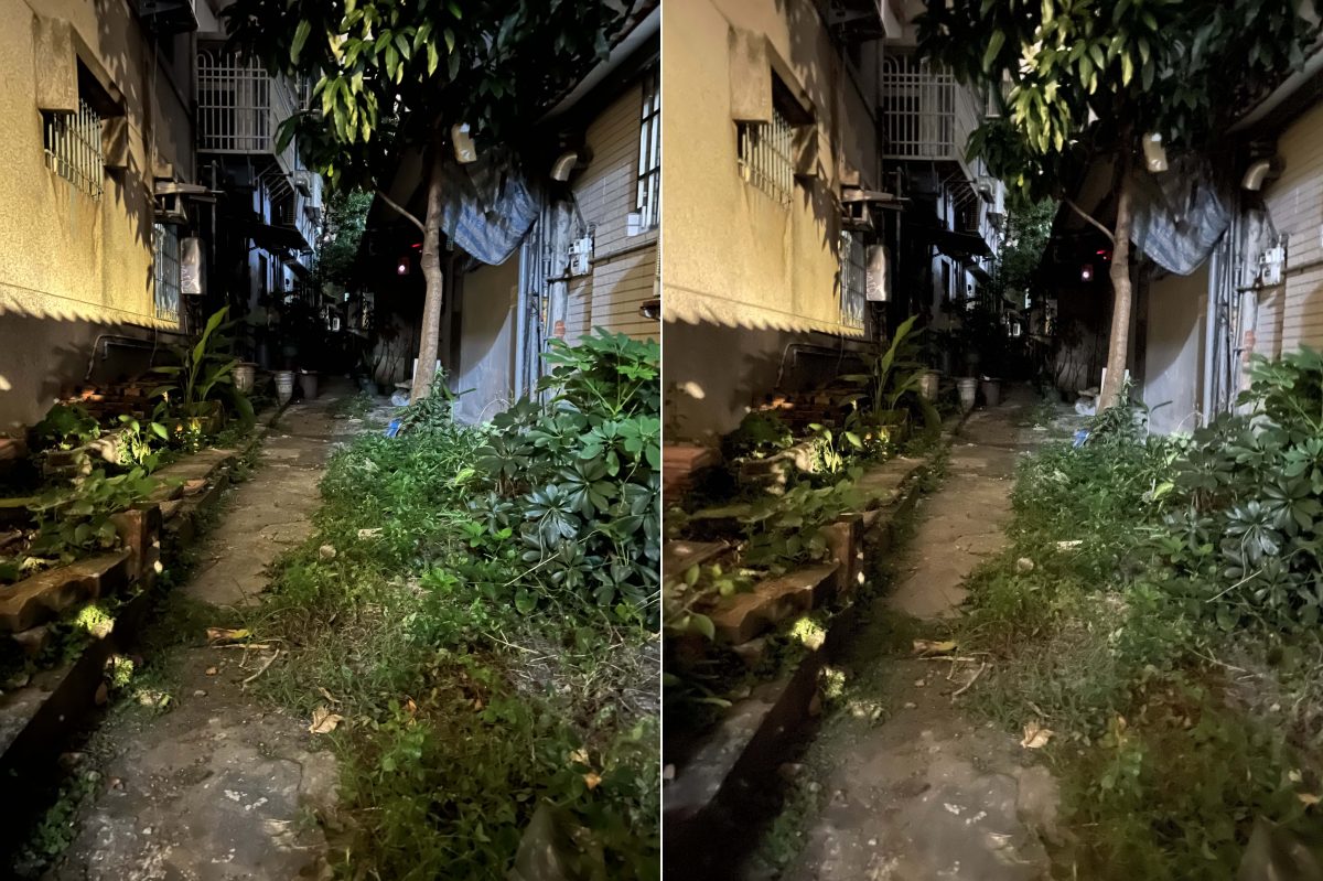 iPhone 13 Pro 夜景模式