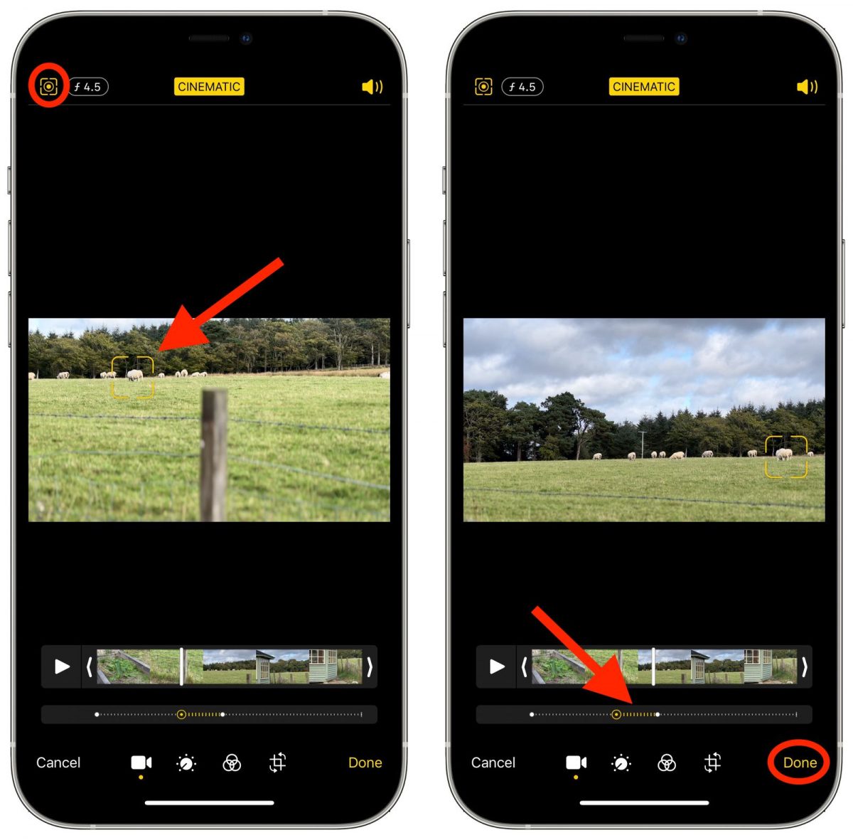 iPhone 13 電影模式