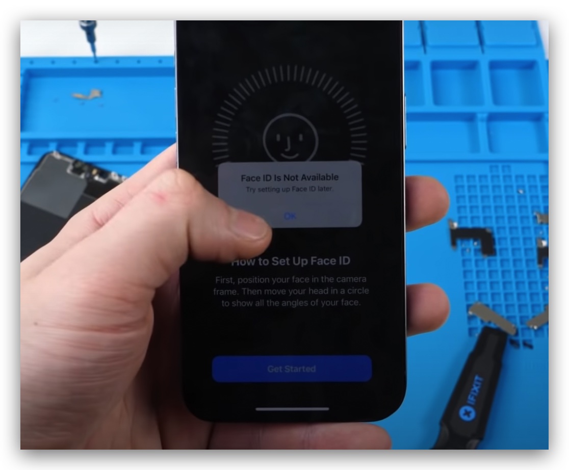 iPhone 13 換螢幕 Face ID 失效