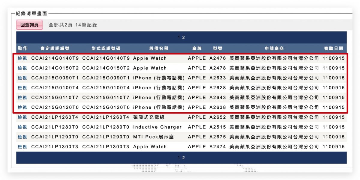 iPad NCC 電檢