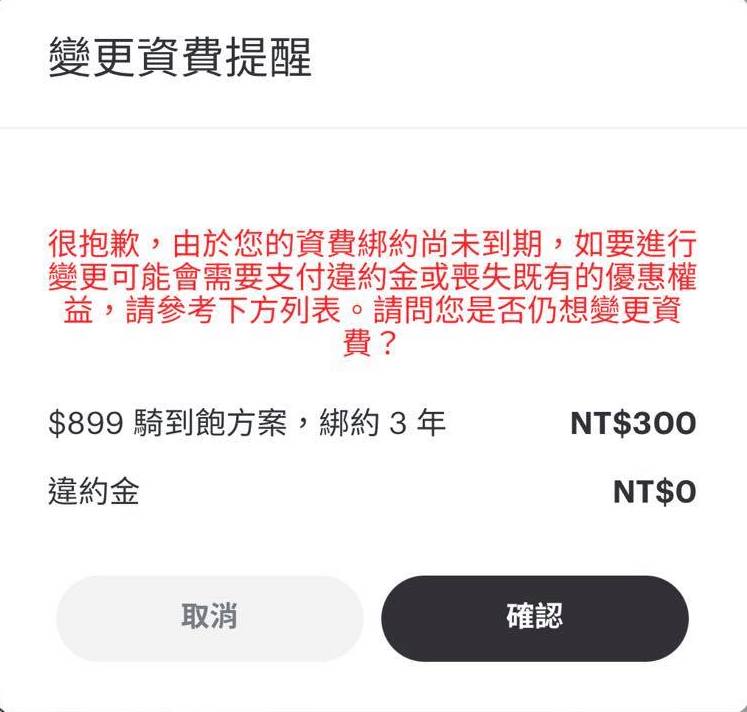 Gogoro 騎到飽 違約金