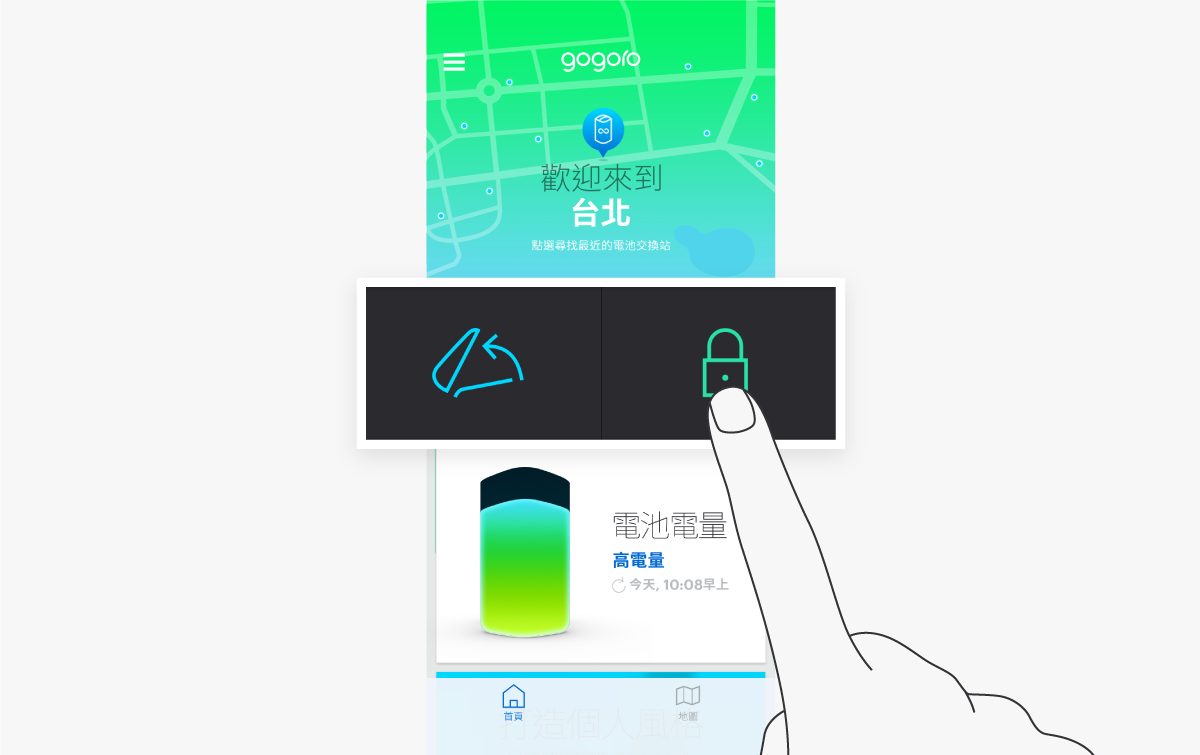 Gogoro 鑰匙 車廂