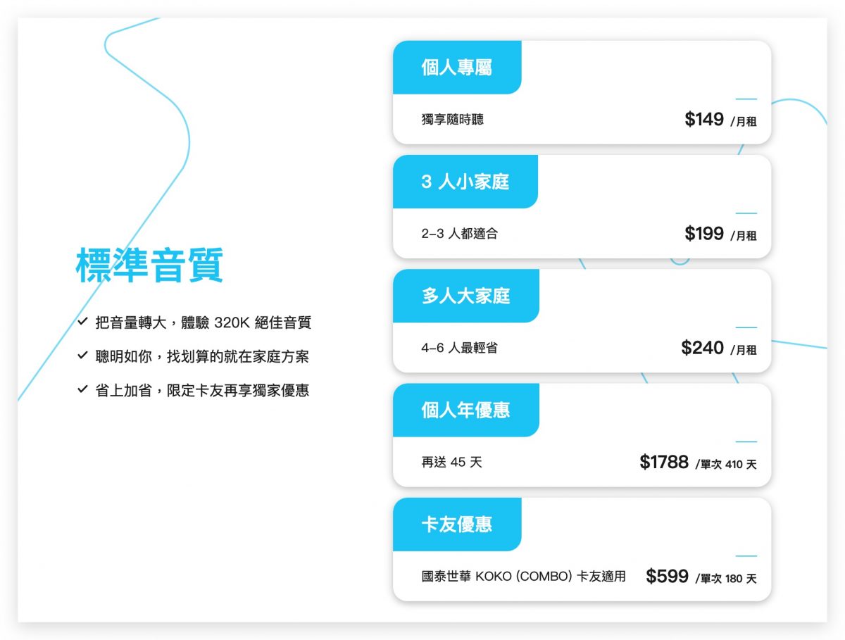 KKBOX 家庭方案