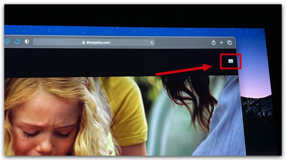 Disney+ 字幕黑底